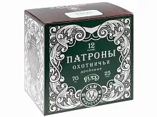 Патрон 12/70 дробь 3 (33г) БИО СКМ Русь (25 штук)