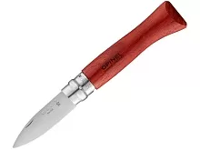 Нож складной Opinel Oysters 09 для устриц, нержавеющая сталь, падук