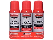 Набор средств Birchwood Casey (Bore Scrubber, Gun Scrubber, Barricade)