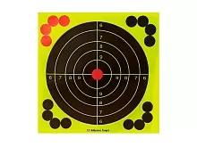 Мишень самоклеящаяся осыпающаяся Stalker, круглая, 30.5х30.5см, D26см, 25шт