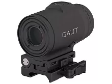 Увеличитель Gaut Garnet 3x18, откидной, быстросъёмный кронштейн, Picatinny