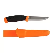 Нож Morakniv Companion, нержавеющая сталь, сигнальный оранжевый 