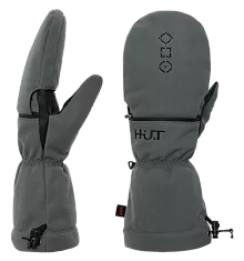 Рукавицы-перчатки H.U.T. Hybrid, мужские, мембранные, с утеплителем, серые