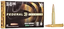 Патрон 30-06 Sprg. Federal Sierra MatchKing BTHP 10.89г/168gr (20 шт.)