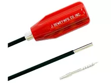 Шомпол Dewey к. .22 (5,6-6,8мм), L=91см, алюминиевый наконечник