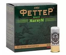 Патрон 12/70 дробь 3 (36г) Феттер (25 штук)