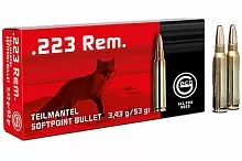 Патрон 223 Rem. Geco SP 3.43г/53gr (20 штук)