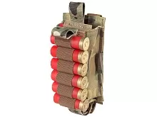 Подсумок Wartech Шелл MP-115-MCN под 12 патронов 12-20 калибров, Multicam
