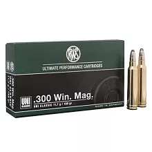 Патрон 300 Win.Mag. RWS UNI Classic 11.7г/180gr (20 штук)