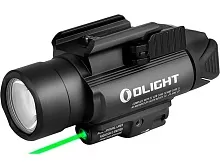 Фонарь подствольный Olight Baldr Pro,пистолетный,1350 lm,зелёный ЛЦУ,чёрный