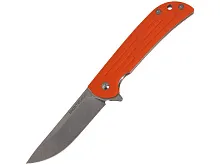 Нож складной GhostBlade Grimoire, сталь D2, 58-62 HRC рукоять G10 оранжевая