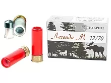 Патрон 12/70 пуля Легенда М П-2 Техкрим (10 штук)