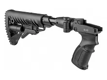 Приклад телескопический складной FAB Defense M4 SVD SB для Тигр/СВД