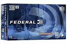 Патрон 308 Win. Federal  Power Shok 11.66г/180gr (20 штук)