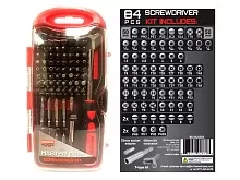 Набор бит с отвёрткой Birchwood Casey Master Screwdriver Kit , 84 шт.