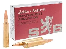 Патрон 223 Rem. Sellier&Bellot HP BT 5г/77gr (20 штук)