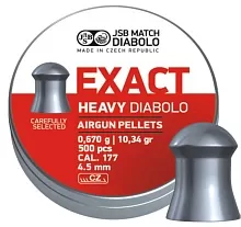 Пульки JSB Exact Heavy 4.5мм (4.52) (500 штук)