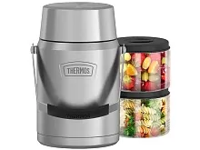 Термоконтейнер с ланч-боксами THERMOS ICON IS-3032 MS4 1,39L стальной