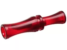 Манок Mankoff на утку Kwanza, полупрозрачный, красный