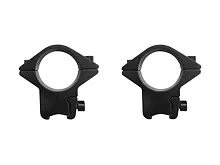Кольца Target Optic 25,4мм на призму 11мм, небыстросъёмные низкие BH=25,2мм