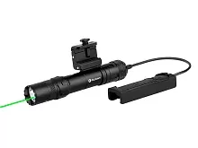 Фонарь подствольный Olight Odin GL P, 1500 lm,зелёный ЛЦУ,Picatinny, чёрный