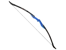 Лук рекурсивный Stinger Totonac, 30 lbs/13,6 кг, 51 дюйм, синяя рукоять ABS