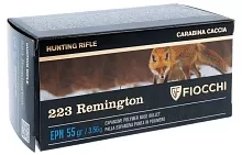 Патрон 223 Rem. Fiocchi EPN 3.56г/55gr (50 штук)
