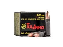 Патрон 9х39 TulAmmo FMJ 16г/247gr (20 штук)