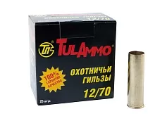 Гильза 12/70 Tulammo, латунная, ОМЦ (25 шт./уп.)