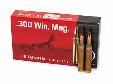 Патрон 300 Win.Mag. Geco SP 11г/170gr (20 штук)