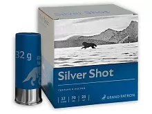 Патрон 12/70 дробь 9 (32г) ДИС Grand Patron Silver Shot (25 штук)