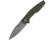 Нож складной GhostBlade Thanatos, сталь D2, 58-62 HRC рукоять G10 оливковая