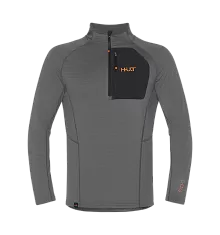 Термобельё мужское H.U.T. Yugan, лонгслив с воротником, серый