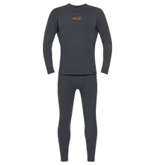 Термобельё мужское H.U.T. Ambush, комплект лонгслив + кальсоны, серый