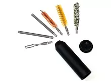 Набор для чистки ShotTime, пистолетный, калибр 9 мм, шомпол, 3 ерша, вишер