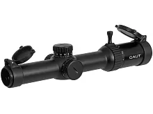 Прицел Gaut Obsidian 1-8x24, сетка 62 (Half MD), 1/2 МОА