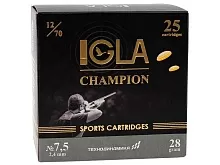 Патрон 12/70 дробь 7.5 (28г) IGLA CHAMPION (25 штук)
