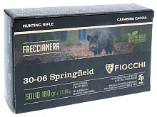 Патрон 30-06 Sprg.Fiocchi FrecciaNera SolidExpansion 11.66г/180gr (20 штук)