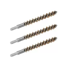 Ерши Bore Tech щетинные,калибр.17(4,5мм) бронза 3шт,резьба 5/40 (M3) (Папа)