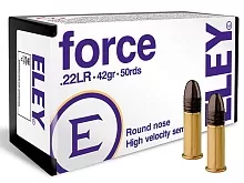 Патрон ELEY Force 22LR 2.7г-42gr (50шт. /уп.)
