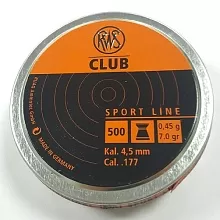 Пульки RWS Club 4.5мм (500 штук)