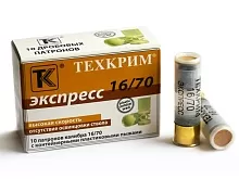 Патрон 16/70 дробь 0000 (29г) Техкрим Экспресс (10 штук)