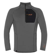 Термобельё мужское H.U.T. Yugan, лонгслив с воротником, серый