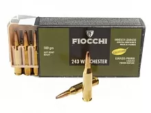 Патрон 243 Win. Fiocchi SP 6.5г/100gr (20 штук)