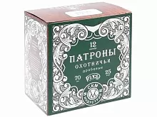 Патрон 12/70 дробь 9 (33г) БИО СКМ Русь (25 штук)