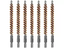 Набор ёршиков ShotTime, щетинные (бронза),7 шт,калибр .22, резьба 8/32 Папа