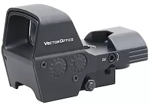 Коллиматор Vector Optics Omega 1x23х33, 4 марки, красная/зелёная