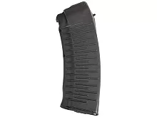 Магазин АК74, АК-12, 5.45x39, 30 патронов, вафля, пластик, чёрный