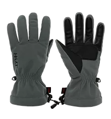 Перчатки H.U.T., мужские, мембранные, с утеплителем, серые
