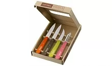 Набор ножей Opinel серии Les Essentiels 112/113/114/115 -4шт, 4 цвета